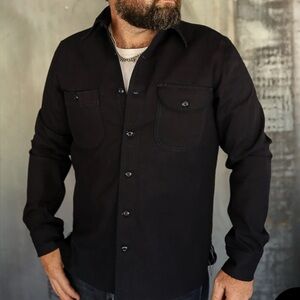 Rogue Territory INDIGO SELVEDGE CANVAS, ISC WORK SHIRT